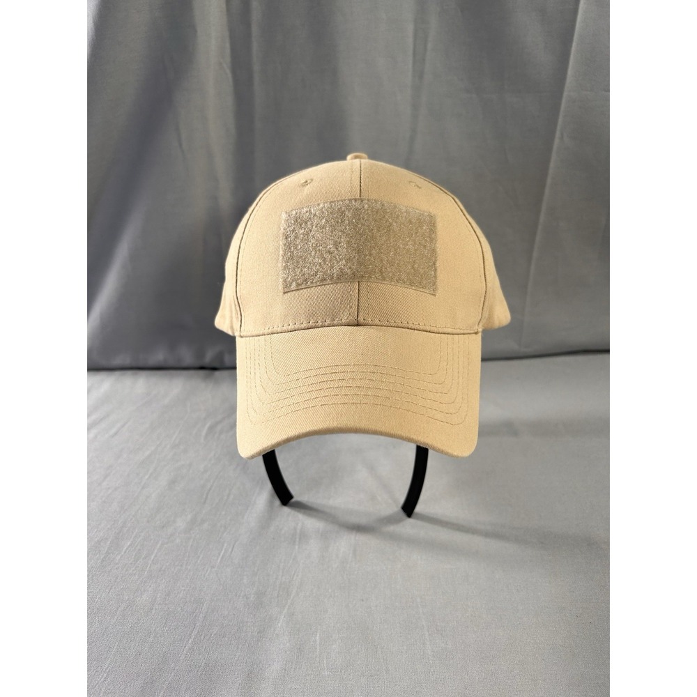 Eagle Crest Front Patch Tactical Khaki Cap OSFM Hunting Outdoors Military